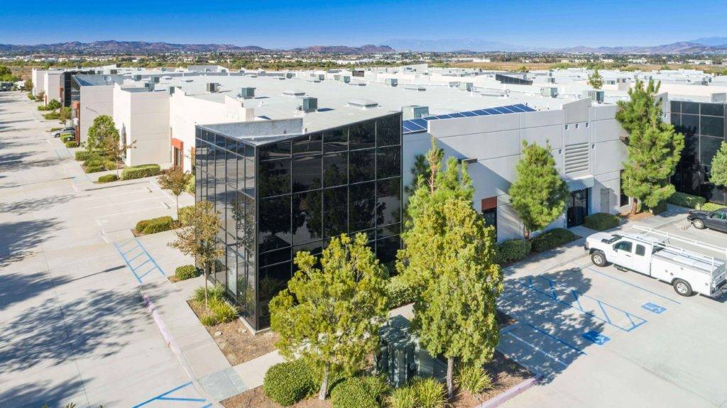 Aerial drone office building