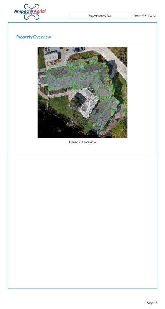 Drone Aerial Roof Inspections - Sample roof inspections report - page 2
